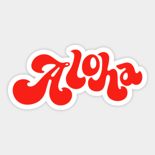 Aloha Sticker